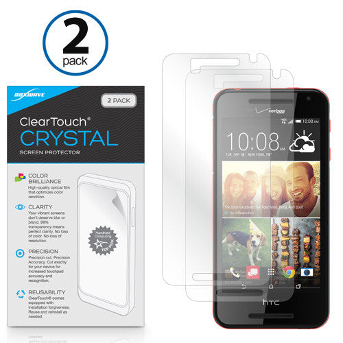 ClearTouch Crystal (2-Pack) - HTC Desire 612 Screen Protector