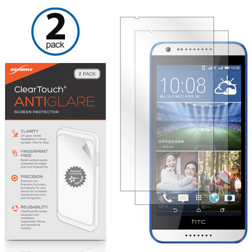 ClearTouch Anti-Glare (2-Pack) - HTC Desire 820 Screen Protector