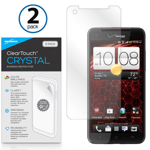 ClearTouch Crystal (2-Pack) - HTC Droid DNA Screen Protector
