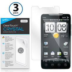 ClearTouch Crystal (3-Pack) - HTC EVO 4G Screen Protector