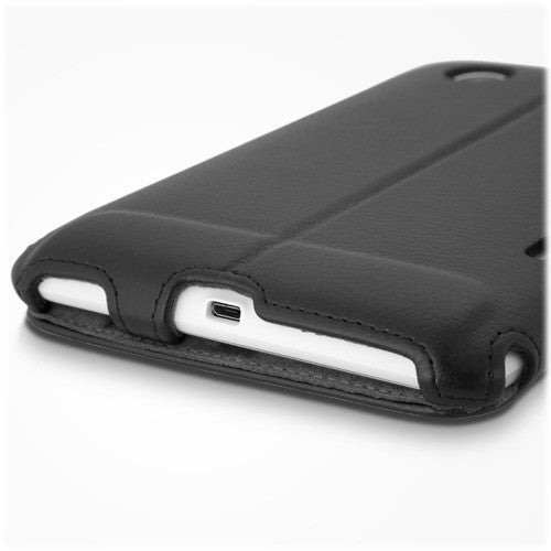 Nero Leather Book Jacket - HTC EVO View 4G Case