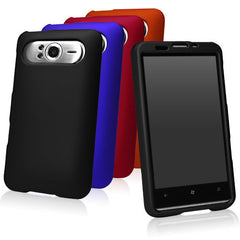 Slim Rubberized Shell Case - HTC HD7 Case