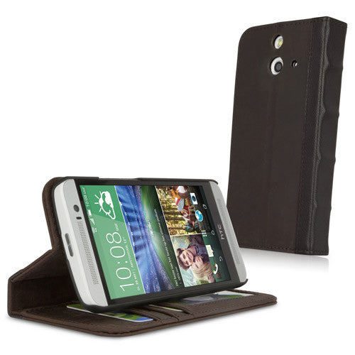 Classic Book Case - HTC One (E8) Case