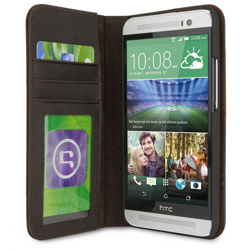 Classic Book Case - HTC One (E8) Case