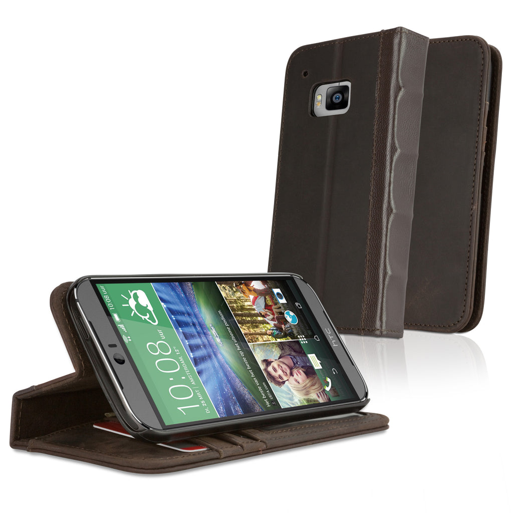 Classic Book Case - HTC One (M9 2015) Case