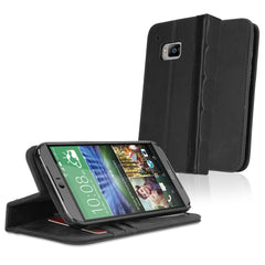 Classic Book Case - Slate Grey - HTC One (M9 2015) Case