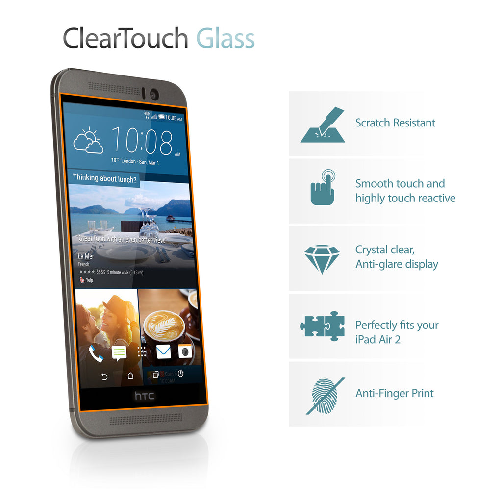 ClearTouch Glass - HTC One (M9 2015) Screen Protector