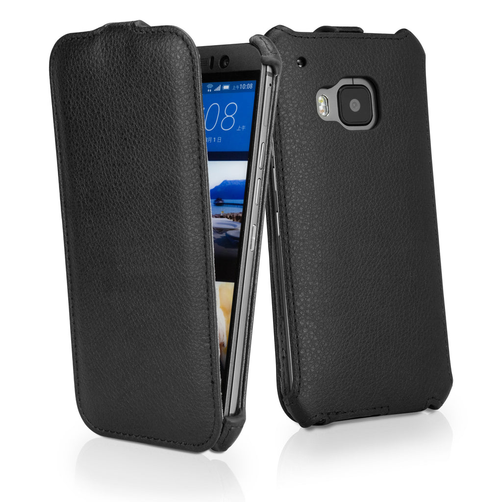 Leather Flip Case - HTC One (M9 2015) Case