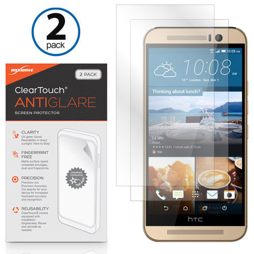 ClearTouch Anti-Glare (2-Pack) - HTC One (M9 2015) Screen Protector