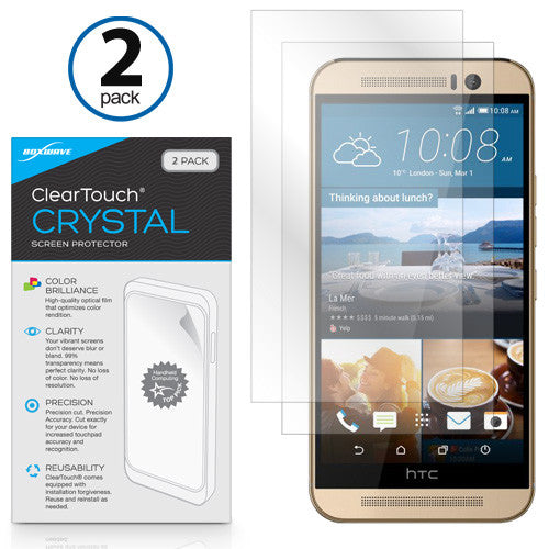 ClearTouch Crystal (2-Pack) - HTC One (M9 2015) Screen Protector