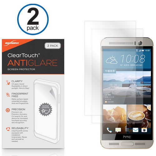 ClearTouch Anti-Glare (2-Pack) - HTC One (M9) Plus Screen Protector