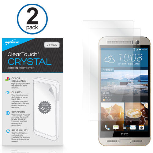 ClearTouch Crystal (2-Pack) - HTC One (M9) Plus Screen Protector