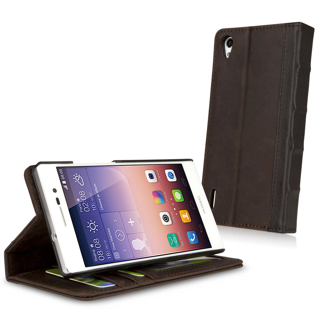 Classic Book Case - Huawei Ascend P7 Case