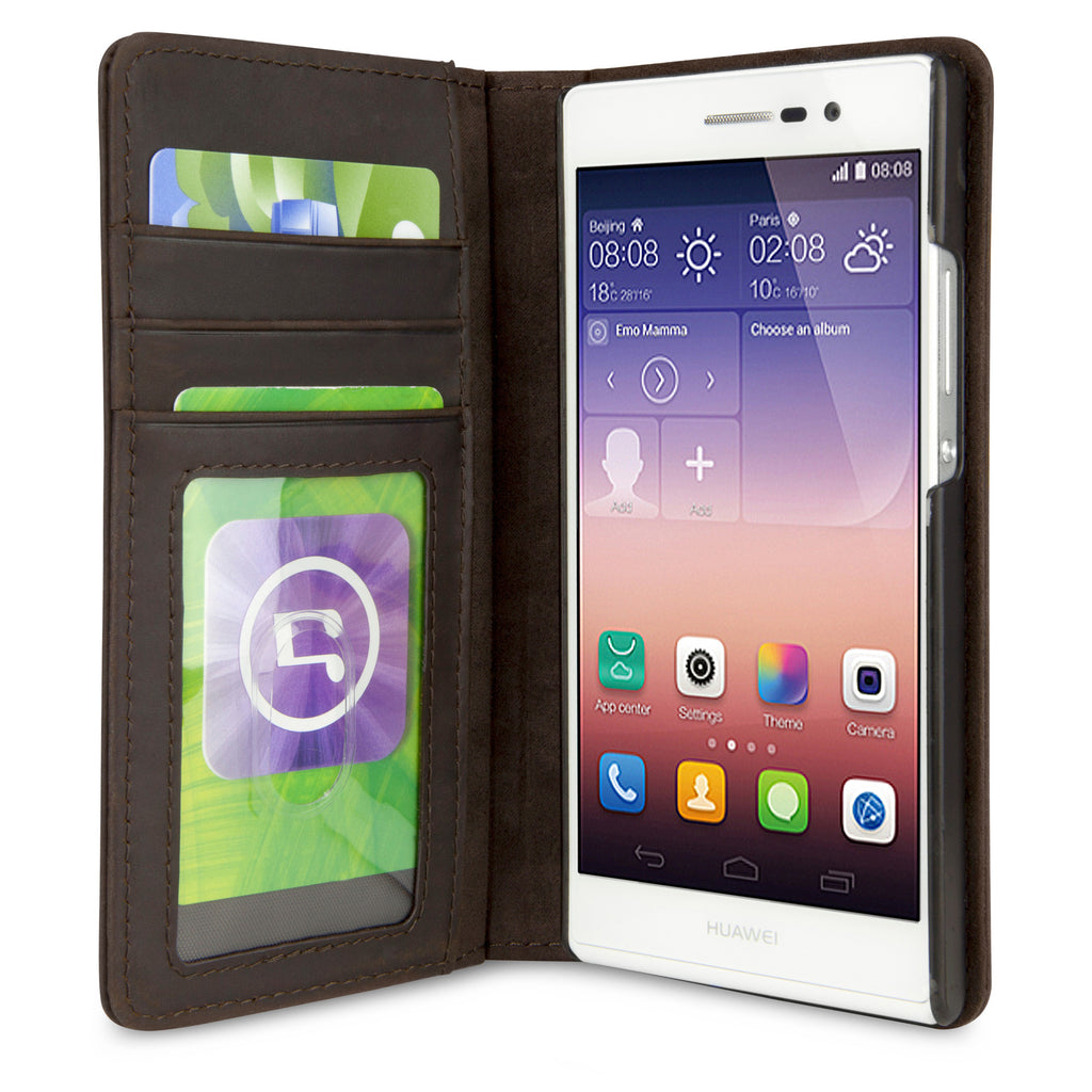 Classic Book Case - Huawei Ascend P7 Case