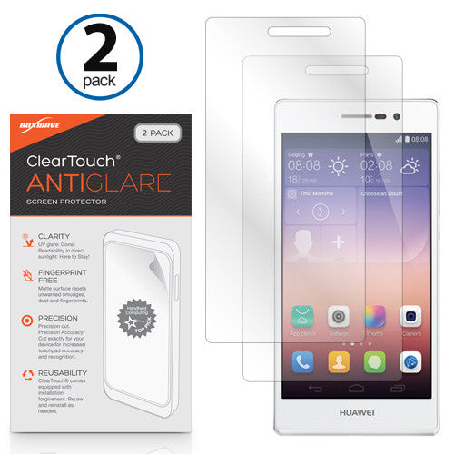 ClearTouch Anti-Glare (2-Pack) - Huawei Ascend P7 Screen Protector