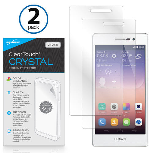 ClearTouch Crystal (2-Pack) - Huawei Ascend P7 Screen Protector