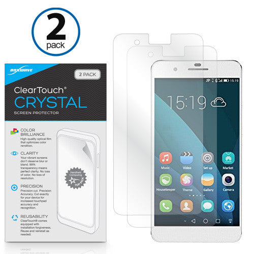 ClearTouch Crystal (2-Pack) - Huawei Honor 6 Plus Screen Protector
