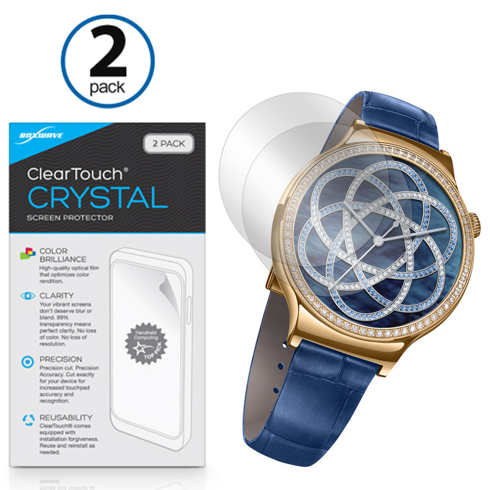 ClearTouch Crystal (2-Pack) - Huawei Watch Jewel Screen Protector