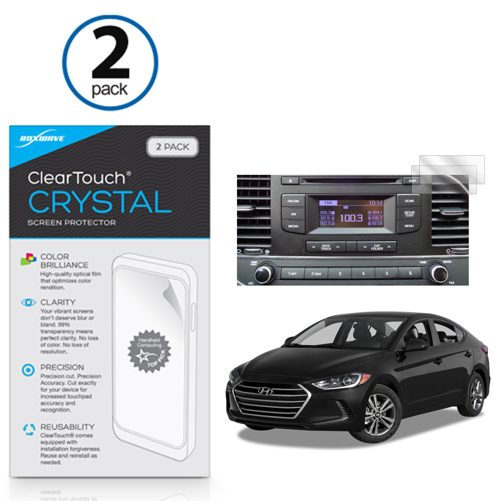 Hyundai 2017 Elantra (7 in) ClearTouch Crystal (2-Pack)