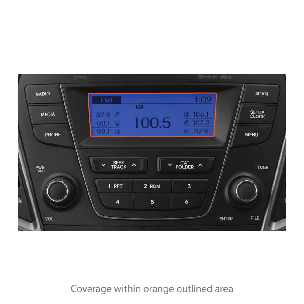 ClearTouch Crystal (2-Pack) - Hyundai 2017 Santa Fe Sport (5 in) Screen Protector