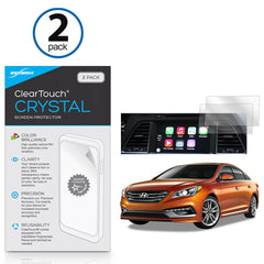 ClearTouch Crystal (2-Pack) - Hyundai 2017 Sonata (8 in) Screen Protector