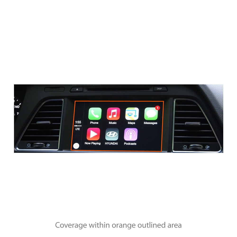 ClearTouch Crystal (2-Pack) - Hyundai 2017 Sonata (8 in) Screen Protector