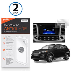 ClearTouch Anti-Glare (2-Pack) - Hyundai 2017 Tuscon (5 in) Screen Protector