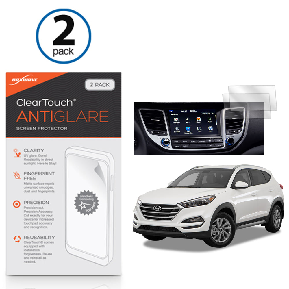 ClearTouch Anti-Glare (2-Pack) - Hyundai 2017 Tuscon (8 in) Screen Protector