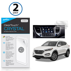 ClearTouch Crystal (2-Pack) - Hyundai 2017 Tuscon (8 in) Screen Protector