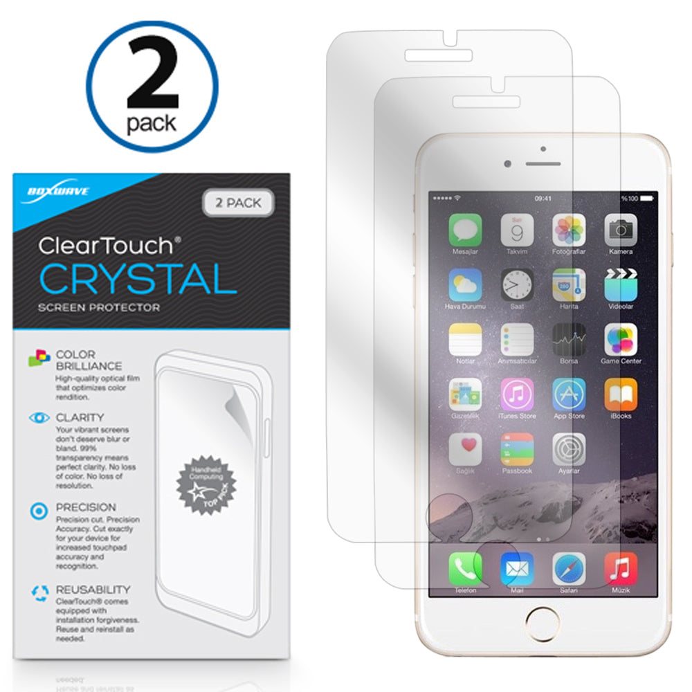 ClearTouch Crystal (2-Pack) - Apple iPhone SE (2020) Screen Protector