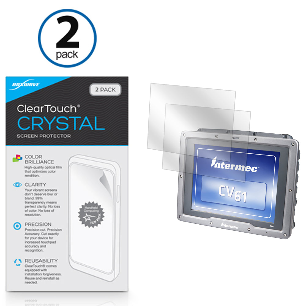ClearTouch Crystal (2-Pack) - Intermec CV61 Screen Protector