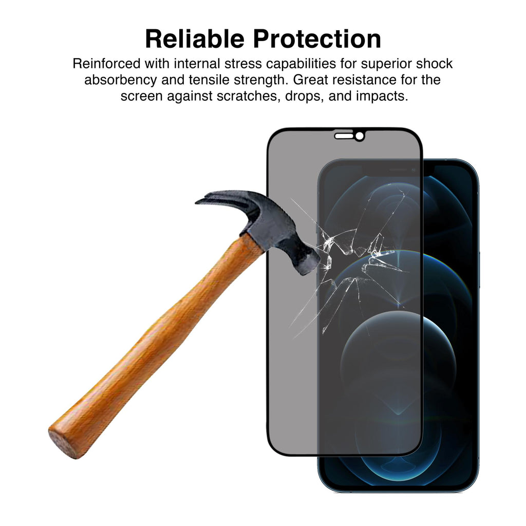 ClearTouch Glass Privacy - Apple iPhone 12 Pro Max Screen Protector