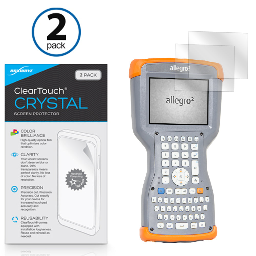 ClearTouch Crystal (2-Pack) - Juniper Systems Allegro 2 Screen Protector