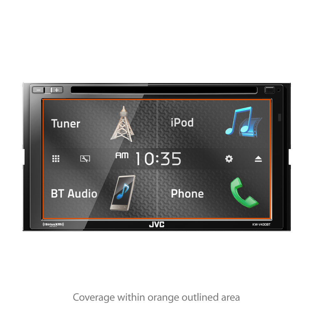 JVC KW-V430BT ClearTouch Anti-Glare (2-Pack)