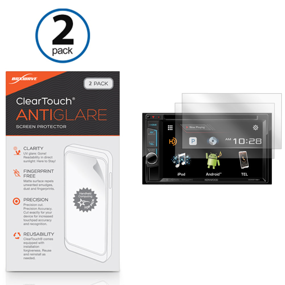 ClearTouch Anti-Glare (2-Pack) - Kenwood DDX574BH Screen Protector