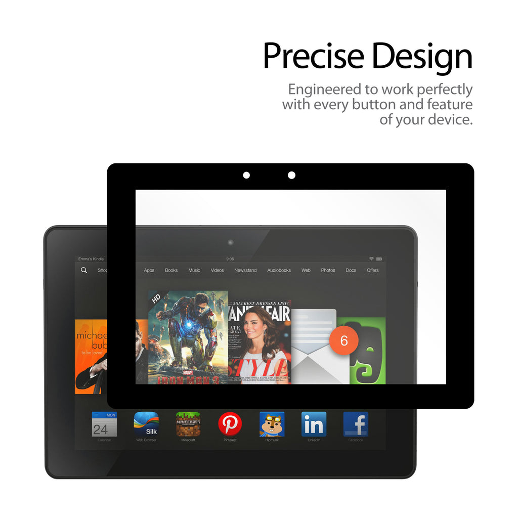 ClearTouch Ultra Anti-Glare - Amazon Kindle Fire HD 7.0 (2012) Screen Protector