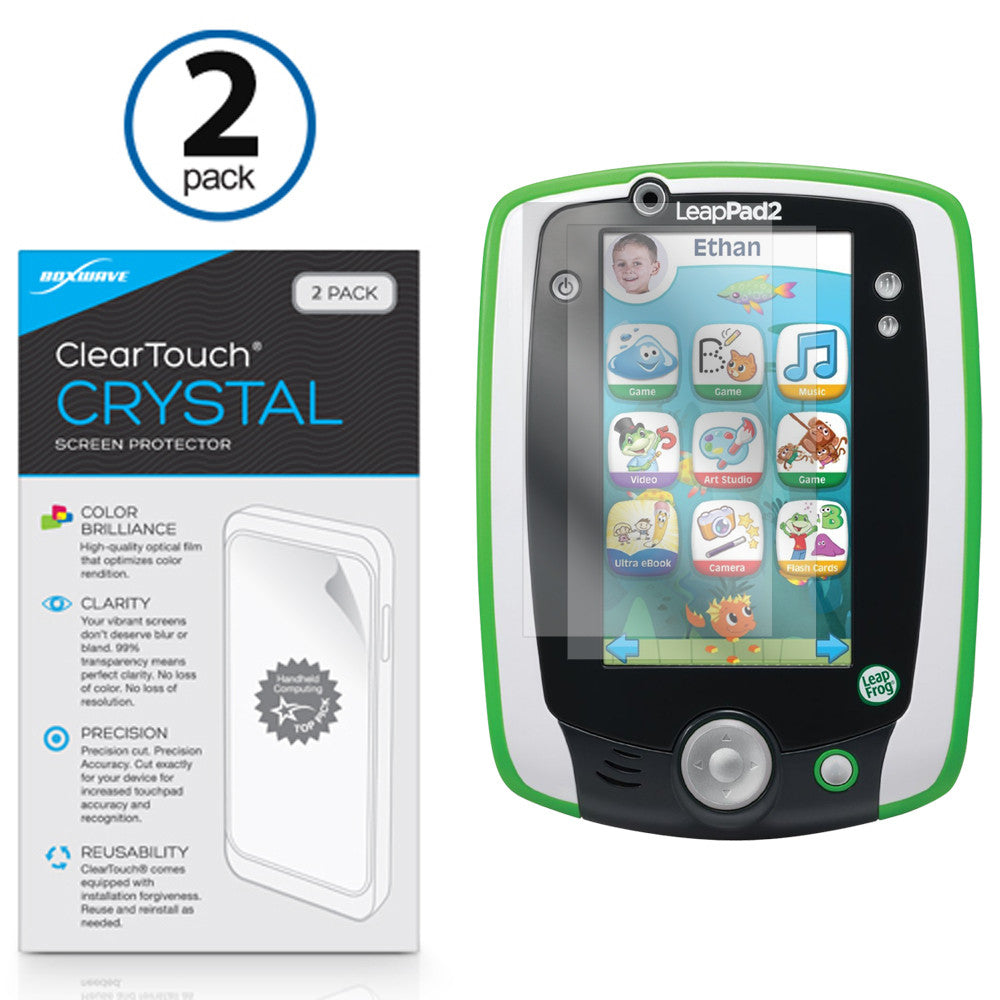 ClearTouch Crystal (2-Pack) - Leapfrog Leappad2 Screen Protector