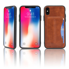 Leather Wallet Case with Snapstand - Apple iPhone X Case