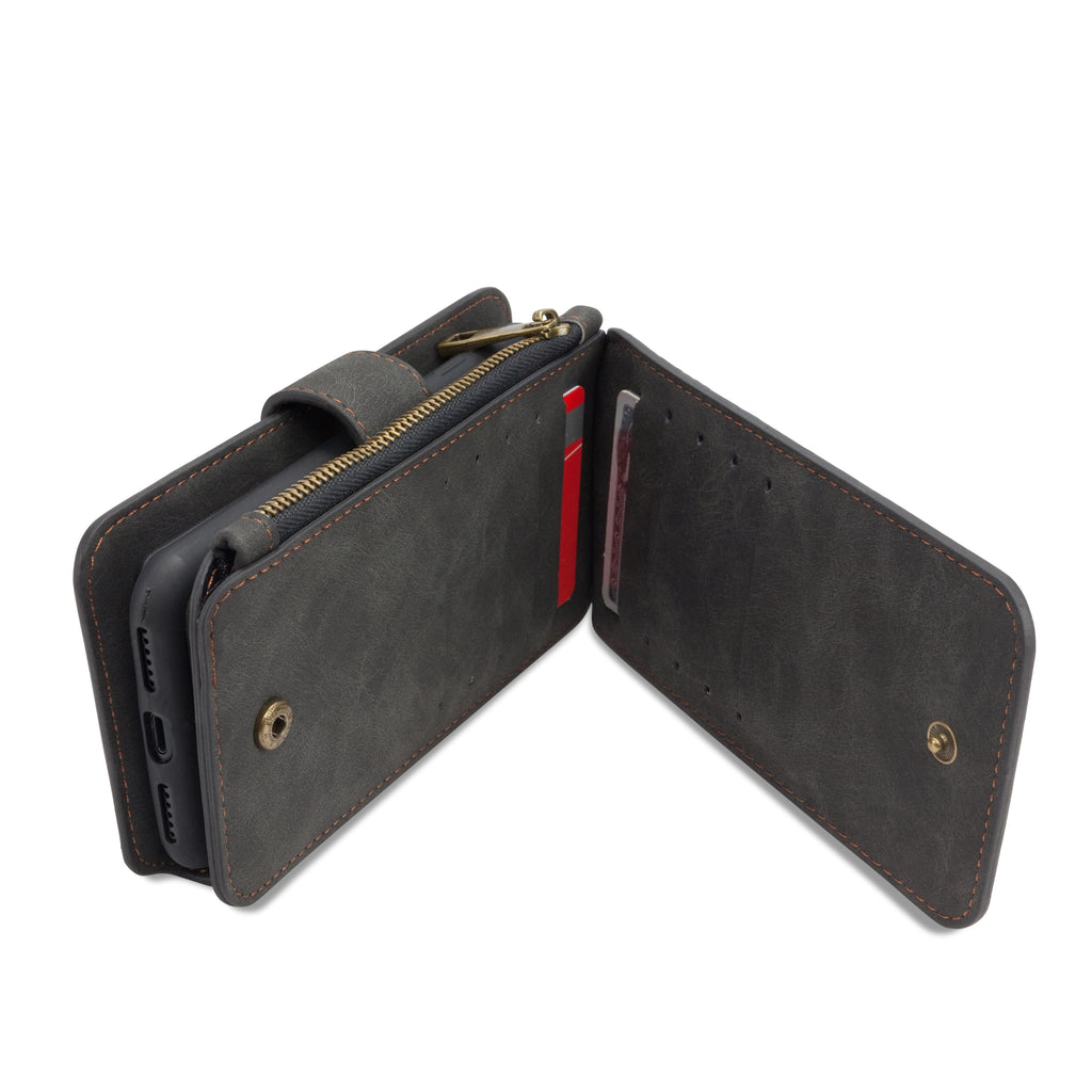 Leather ZipWallet Case - Apple iPhone 8 Plus Case