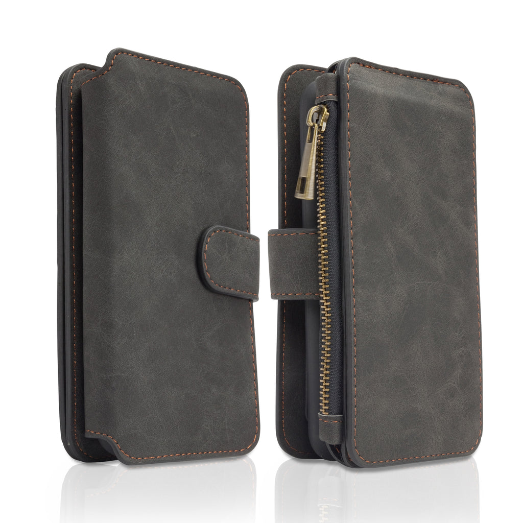 Leather ZipWallet Case - Apple iPhone 8 Plus Case