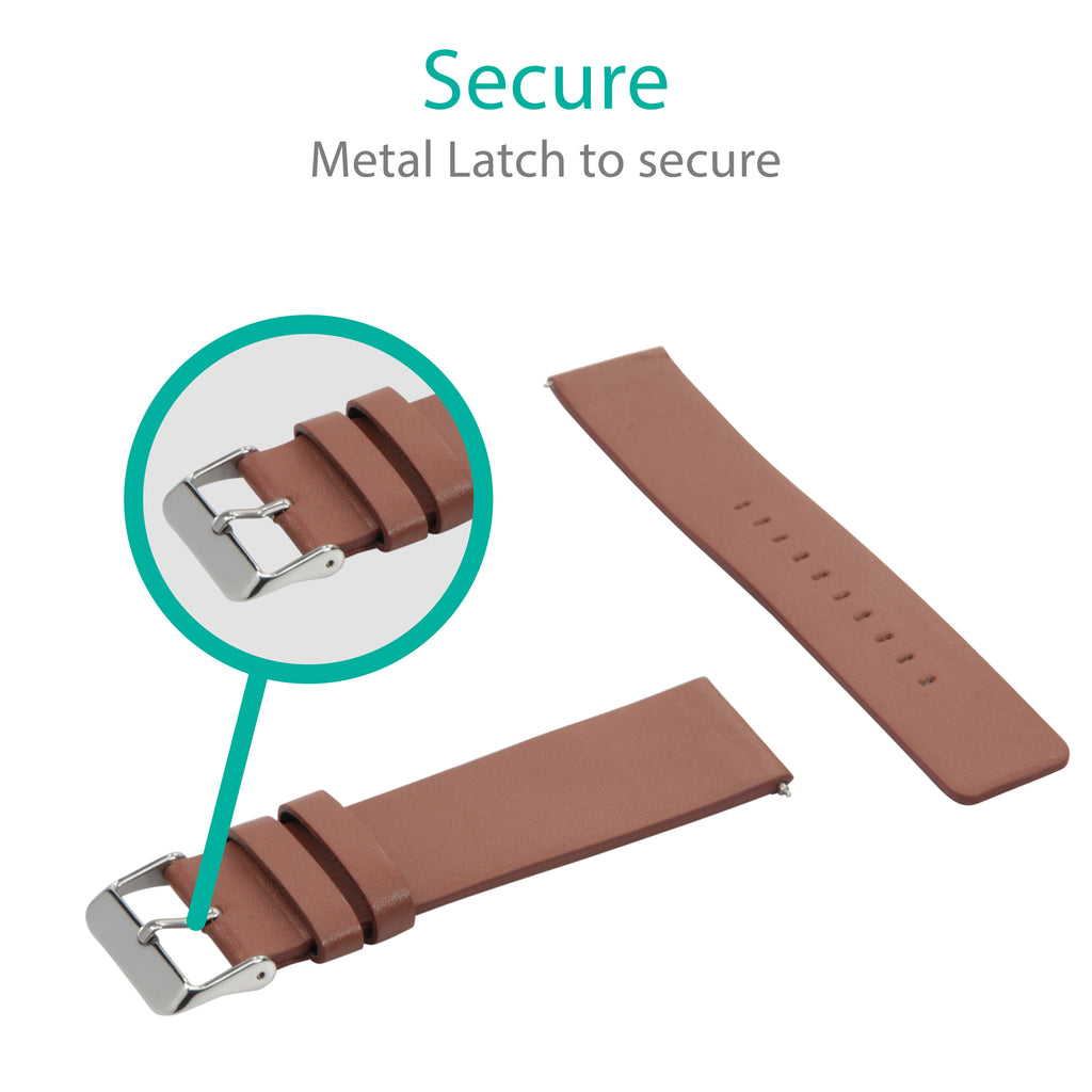 LeatherLux Watch Strap - Fitbit Versa Strap