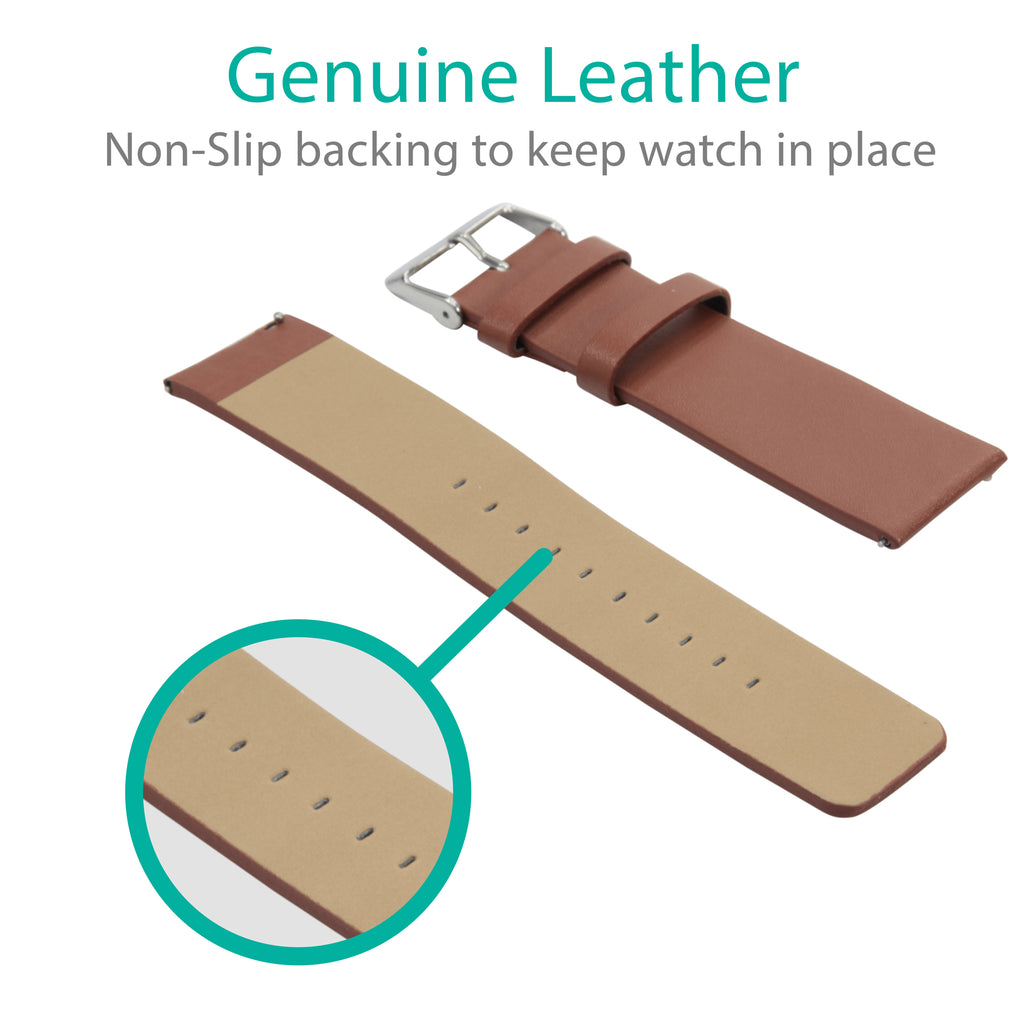 LeatherLux Watch Strap - Fitbit Versa Strap