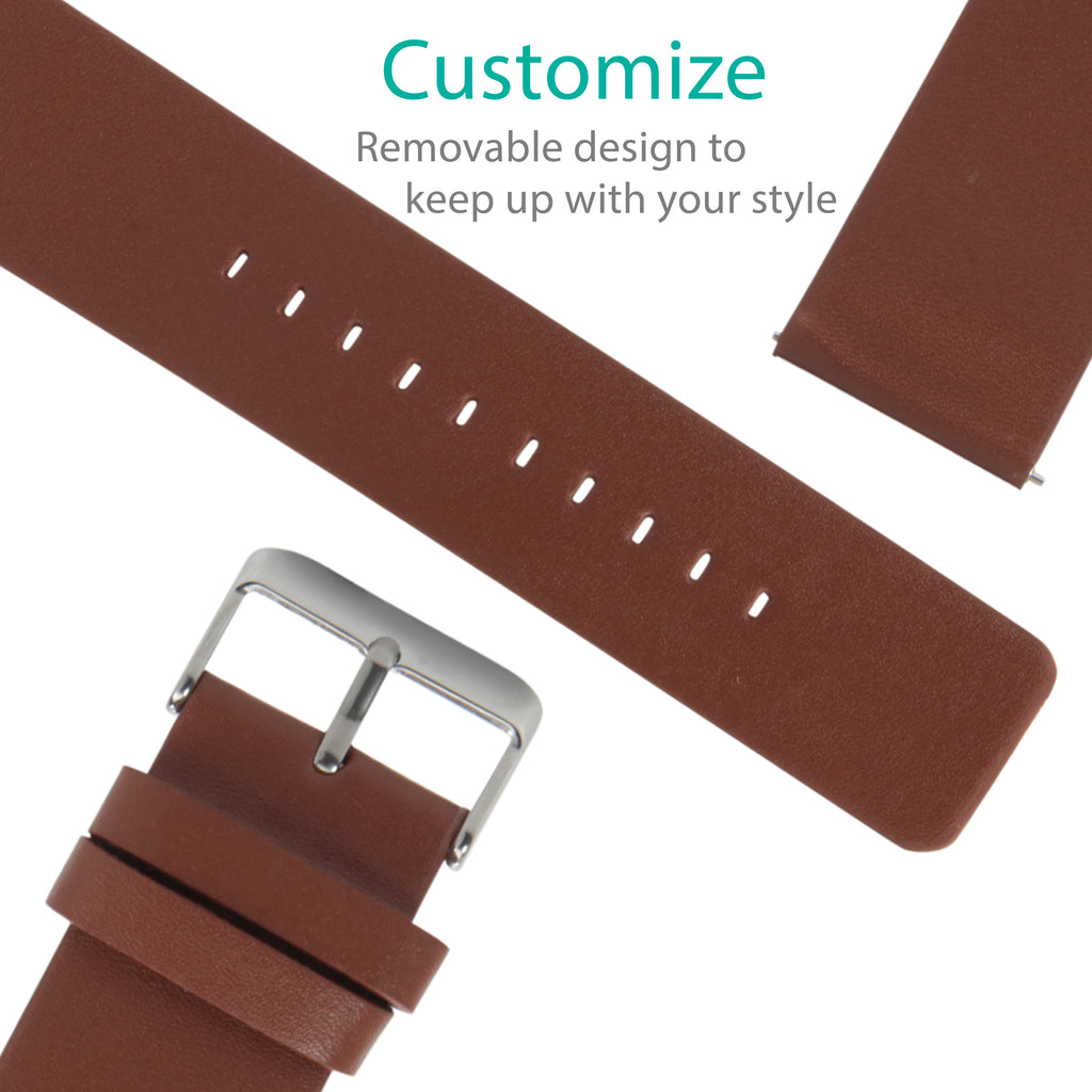 LeatherLux Watch Strap - Fitbit Versa Strap