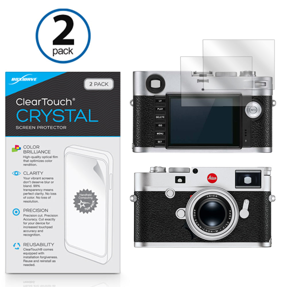 ClearTouch Crystal (2-Pack) - Leica M10 (Typ 3656) Screen Protector