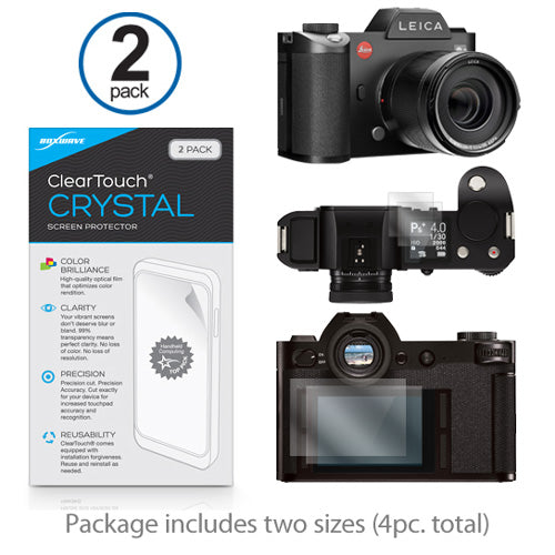 ClearTouch Crystal (2-Pack) - Leica SL (Typ-601) Screen Protector