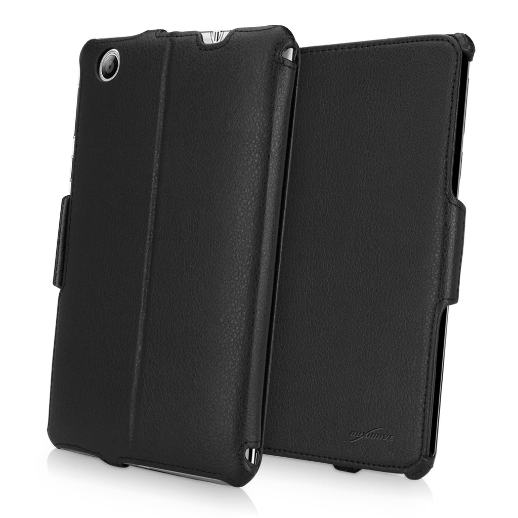 Leather Book Jacket - Lenovo IdeaTab S5000 Case