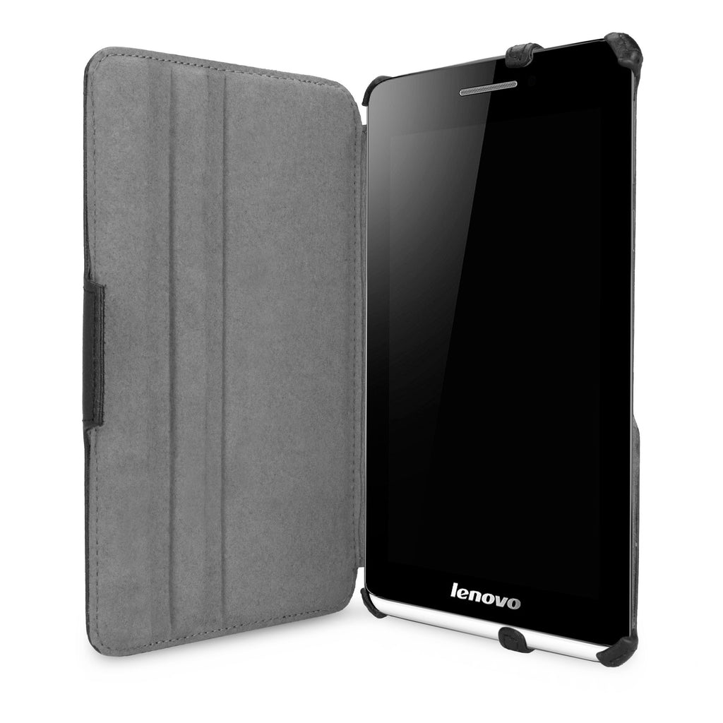 Leather Book Jacket - Lenovo IdeaTab S5000 Case