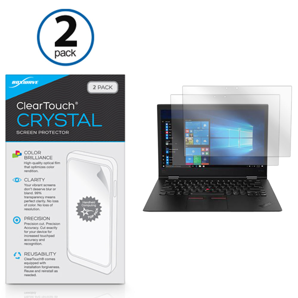 ClearTouch Crystal (2-Pack) - Lenovo Thinkpad X1 Yoga (3rd Gen) Screen Protector