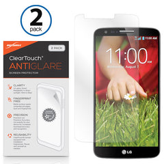 ClearTouch Anti-Glare (2-Pack) - LG G2 Screen Protector