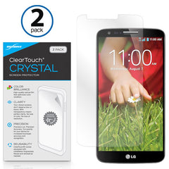 ClearTouch Crystal (2-Pack) - LG G2 Screen Protector